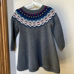 Hanna Andersson sweater dress, size 3T